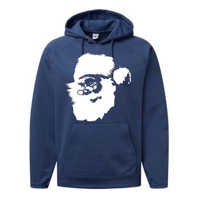 Classic Santa Claus Performance Fleece Hoodie