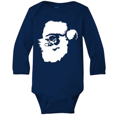 Classic Santa Claus Baby Long Sleeve Bodysuit