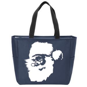 Classic Santa Claus Zip Tote Bag