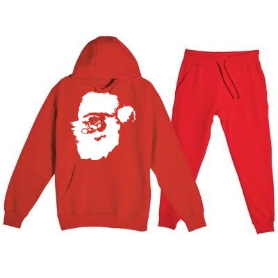 Classic Santa Claus Premium Hooded Sweatsuit Set