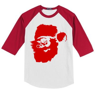 Classic Santa Claus Kids Colorblock Raglan Jersey