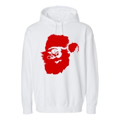 Classic Santa Claus Garment-Dyed Fleece Hoodie