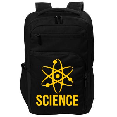 Classic Science Atom Logo Impact Tech Backpack