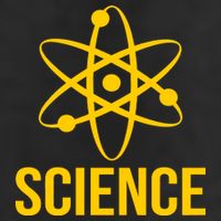 Classic Science Atom Logo Golf Towel