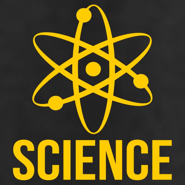 Classic Science Atom Logo Golf Towel