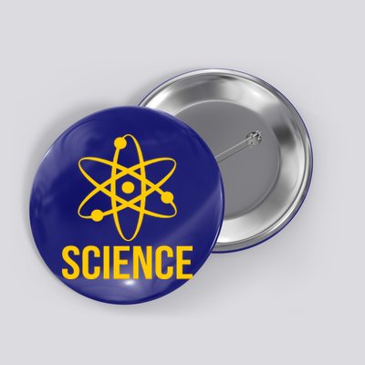 Classic Science Atom Logo Button