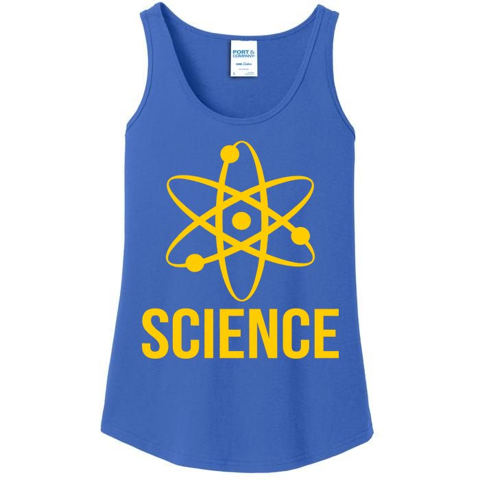 Classic Science Atom Logo Ladies Essential Tank