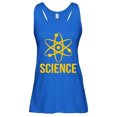 Classic Science Atom Logo Ladies Essential Flowy Tank