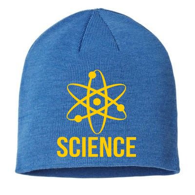 Classic Science Atom Logo Sustainable Beanie