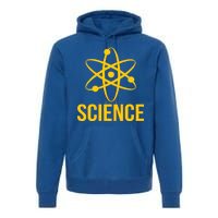 Classic Science Atom Logo Premium Hoodie