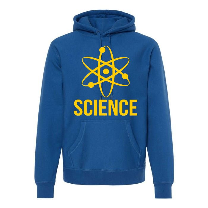 Classic Science Atom Logo Premium Hoodie