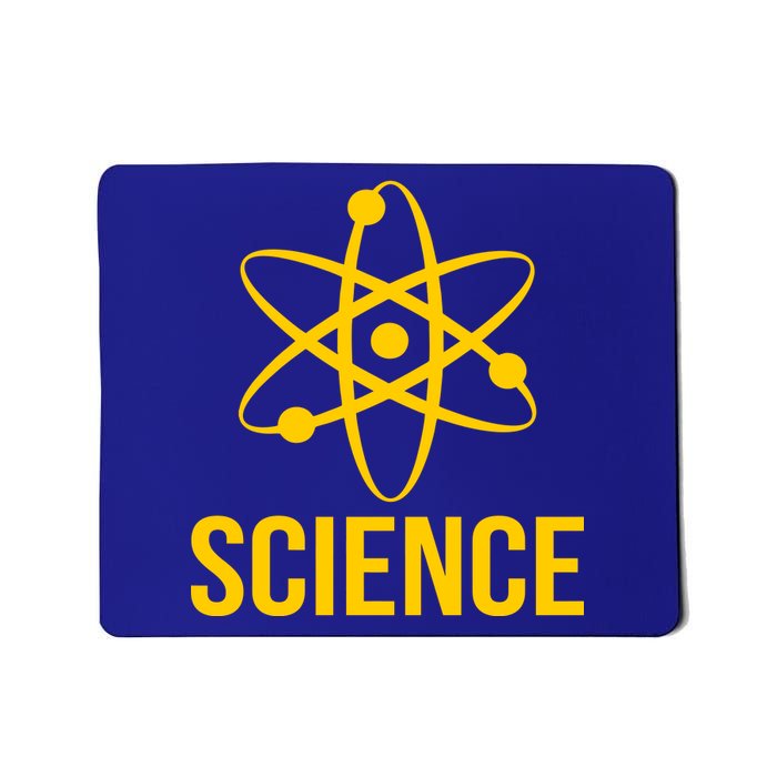 Classic Science Atom Logo Mousepad