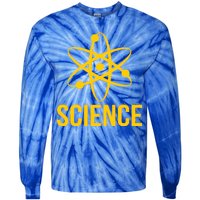 Classic Science Atom Logo Tie-Dye Long Sleeve Shirt