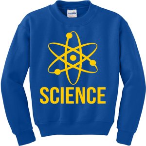 Classic Science Atom Logo Kids Sweatshirt