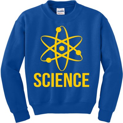 Classic Science Atom Logo Kids Sweatshirt