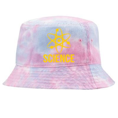 Classic Science Atom Logo Tie-Dyed Bucket Hat