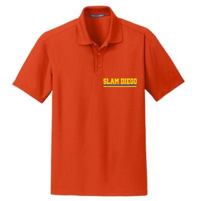 Classic Slam Diego Logo Dry Zone Grid Polo