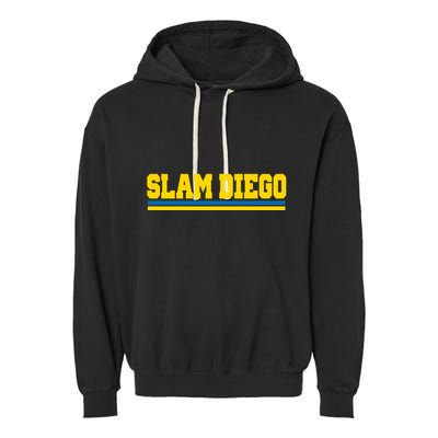 Classic Slam Diego Logo Garment-Dyed Fleece Hoodie