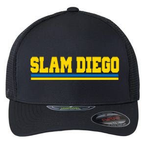 Classic Slam Diego Logo Flexfit Unipanel Trucker Cap