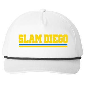 Classic Slam Diego Logo Snapback Five-Panel Rope Hat