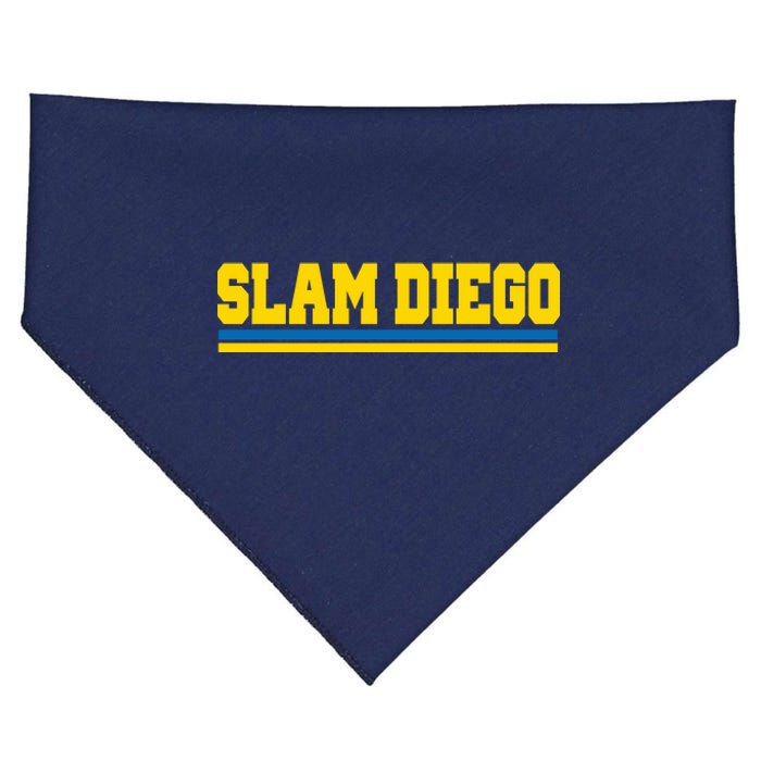 Classic Slam Diego Logo USA-Made Doggie Bandana