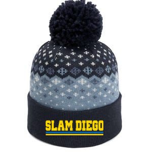 Classic Slam Diego Logo The Baniff Cuffed Pom Beanie