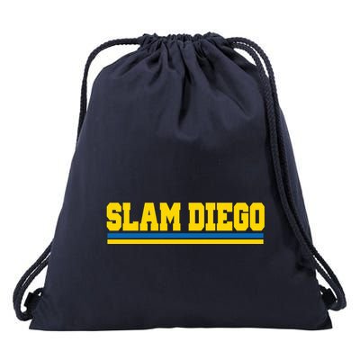 Classic Slam Diego Logo Drawstring Bag