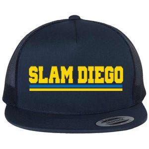 Classic Slam Diego Logo Flat Bill Trucker Hat