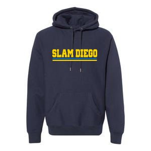 Classic Slam Diego Logo Premium Hoodie