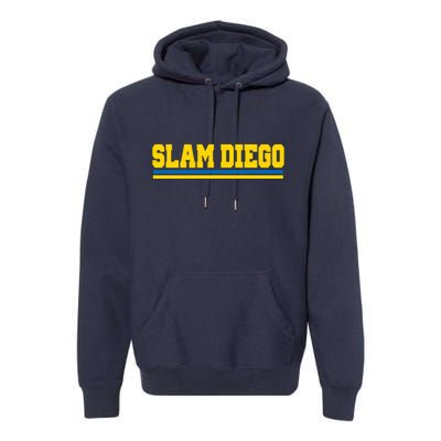 Classic Slam Diego Logo Premium Hoodie