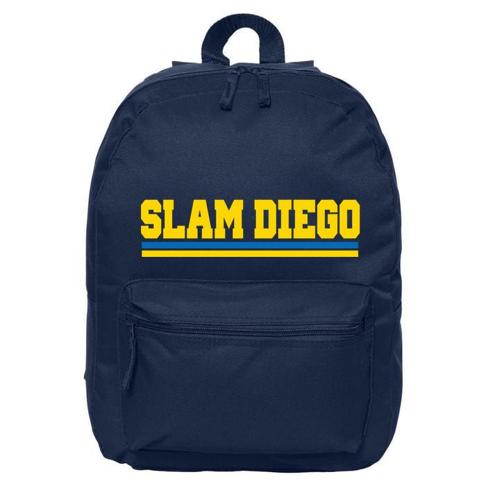 Classic Slam Diego Logo 16 in Basic Backpack