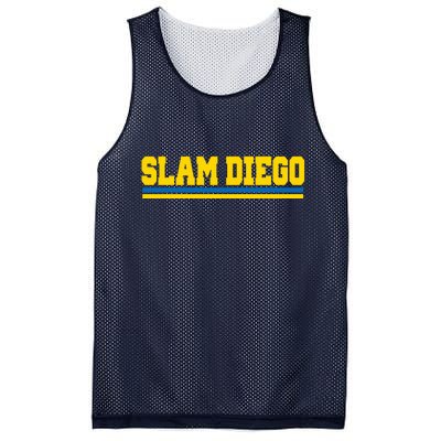 Classic Slam Diego Logo Mesh Reversible Basketball Jersey Tank