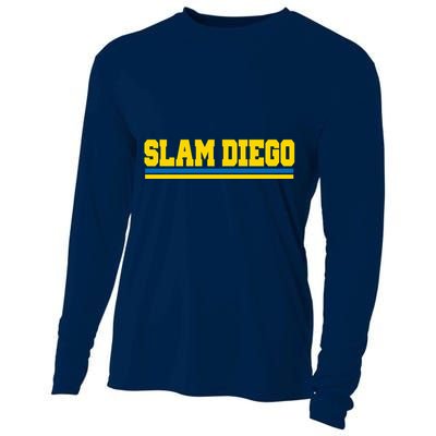 Classic Slam Diego Logo Cooling Performance Long Sleeve Crew