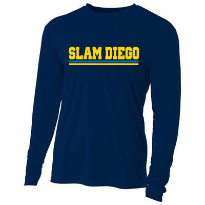 Classic Slam Diego Logo Cooling Performance Long Sleeve Crew