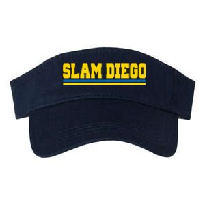 Classic Slam Diego Logo Valucap Bio-Washed Visor