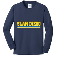 Classic Slam Diego Logo Kids Long Sleeve Shirt