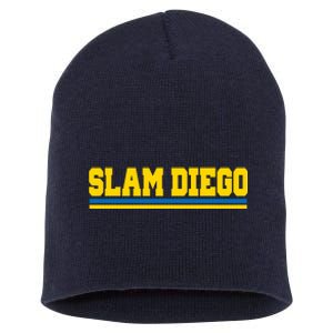 Classic Slam Diego Logo Short Acrylic Beanie