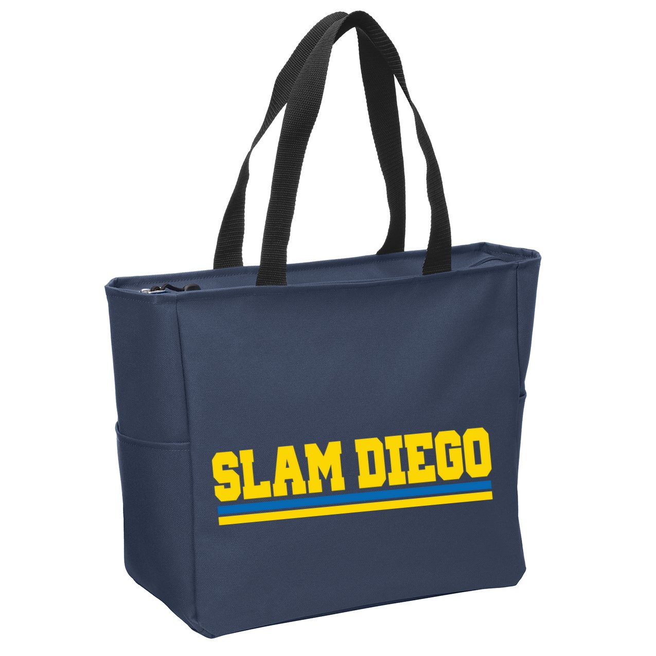Classic Slam Diego Logo Zip Tote Bag