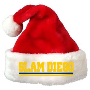 Classic Slam Diego Logo Premium Christmas Santa Hat