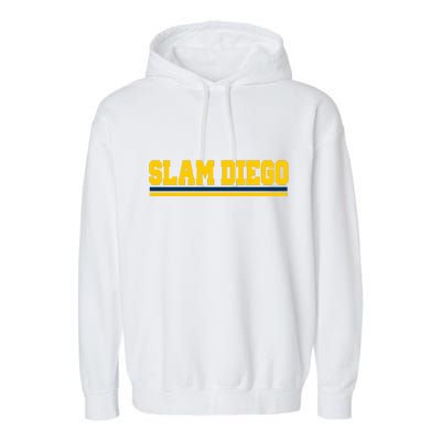 Classic Slam Diego Logo Garment-Dyed Fleece Hoodie