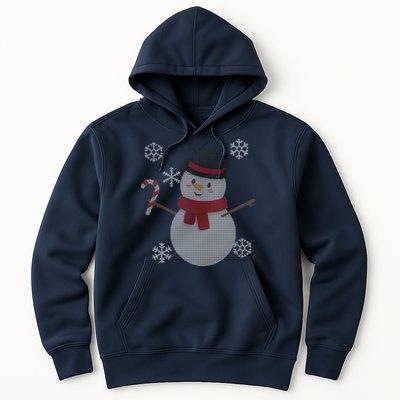 Classic Snowman Ugly Christmas Hoodie