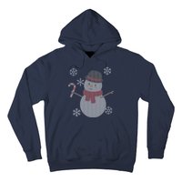 Classic Snowman Ugly Christmas Hoodie