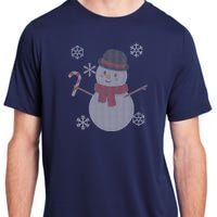 Classic Snowman Ugly Christmas Adult ChromaSoft Performance T-Shirt