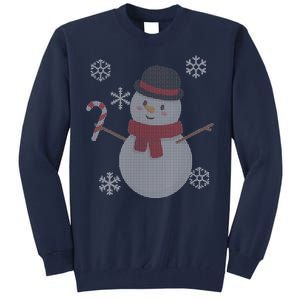 Classic Snowman Ugly Christmas Tall Sweatshirt