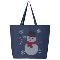 Classic Snowman Ugly Christmas 25L Jumbo Tote