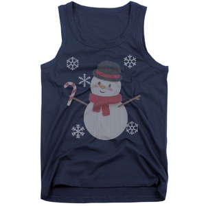 Classic Snowman Ugly Christmas Tank Top