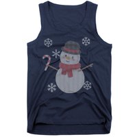 Classic Snowman Ugly Christmas Tank Top