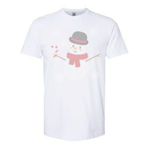 Classic Snowman Ugly Christmas Softstyle CVC T-Shirt