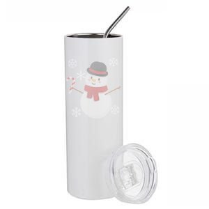 Classic Snowman Ugly Christmas Stainless Steel Tumbler