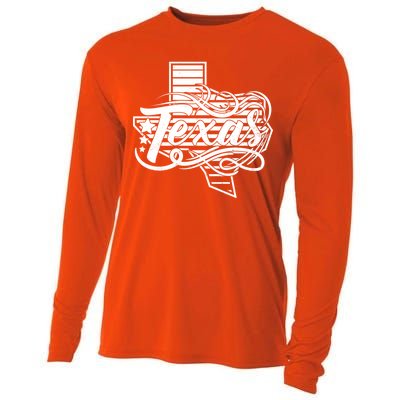 Classic Texas State Cooling Performance Long Sleeve Crew